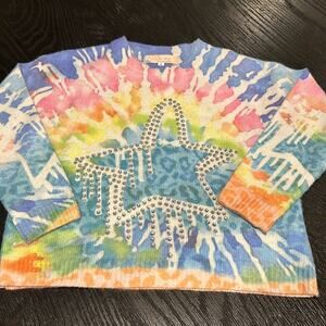 Truly me by Sara Sara rhinestone sweater size 4